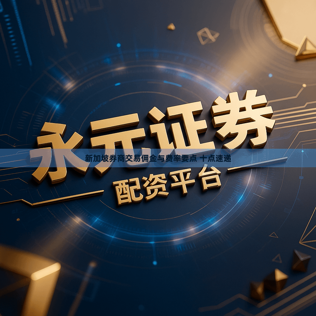 新加坡券商交易佣金与费率要点 十点速递