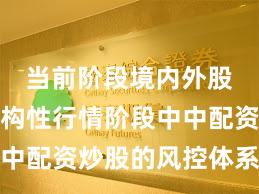 当前阶段境内外股市在结构性行情阶段中中配资炒股的风控体系实践