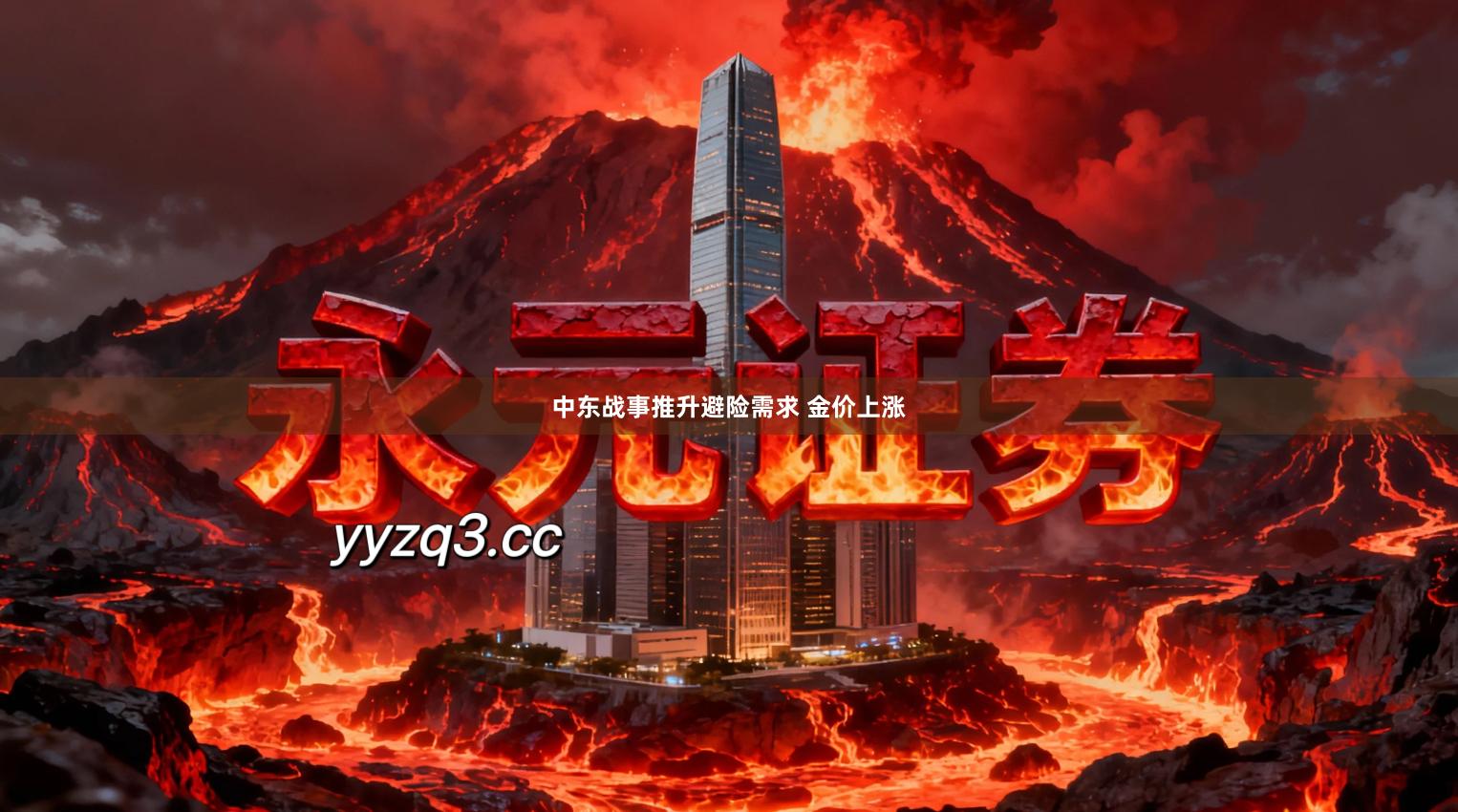 中东战事推升避险需求 金价上涨